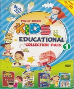 Fun N' Learn Kids Educational Collection Pack 4 DVD Set